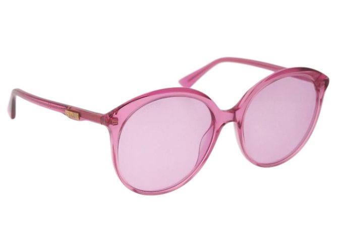 Gafas de sol GUCCI de plástico Rosa Auth am11521V