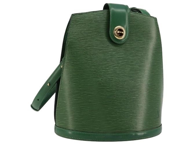 Borsa a Spalla LOUIS VUITTON Epi Cluny Verde M52254 LV Auth 177308