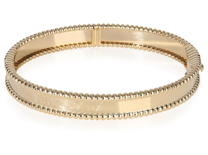 Bracelet Perlee Signature en or jaune Van Cleef & Arpels 