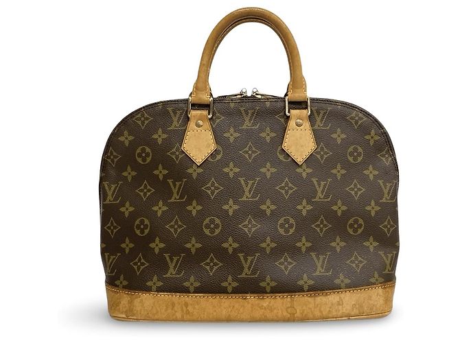 Louis Vuitton Alma Beige Golden