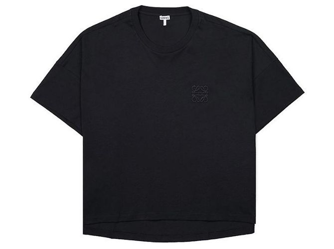 T-shirt Loewe Anagram in cotone nero
