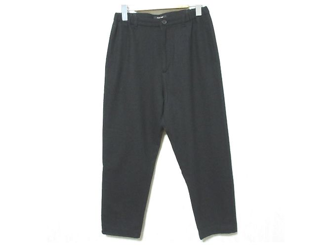 Autre Marque Kurze ECO Wollflanell-Hose pas de calais Schwarz