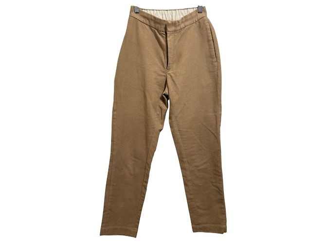 Autre Marque Pantalón Stretch Tapered Easy 45R Beige