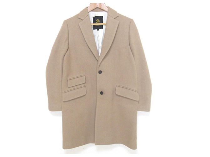 Autre Marque Cappotto Chester in lana Drawer Beige Cammello