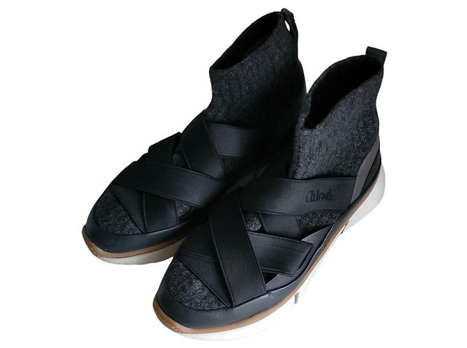 Baskets SONNIE de Chloé Baskets Noir