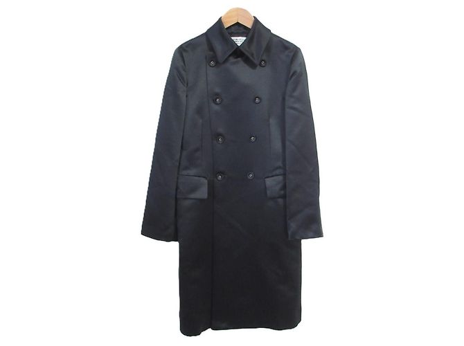 Autre Marque Comme des Garçons robe de chambre Satin Coat Nero