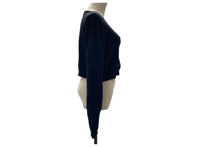 Autre Marque SPORTMAX CODE Strickjacke Schwarz 