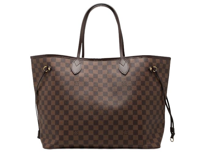 Louis Vuitton Marron Damier Ebene Neverfull GM