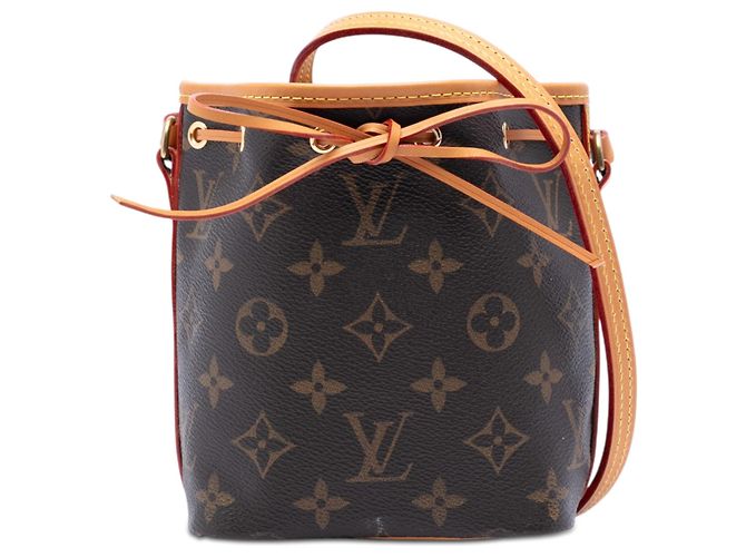 Louis Vuitton Marron Monogram Nano Noe