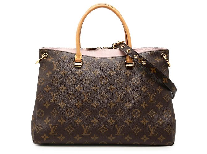 Louis Vuitton Marrom Monogram Pallas MM