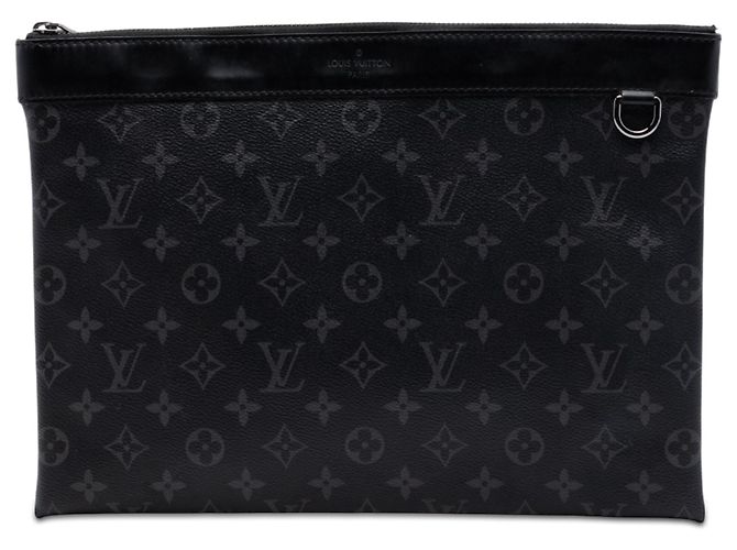 Louis Vuitton Pochette Discovery GM Monogram Eclipse negro