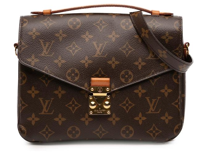 Louis Vuitton Pochette Metis Monogram Marrom