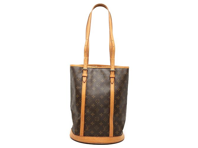Louis Vuitton Marrom Monogram Bucket GM