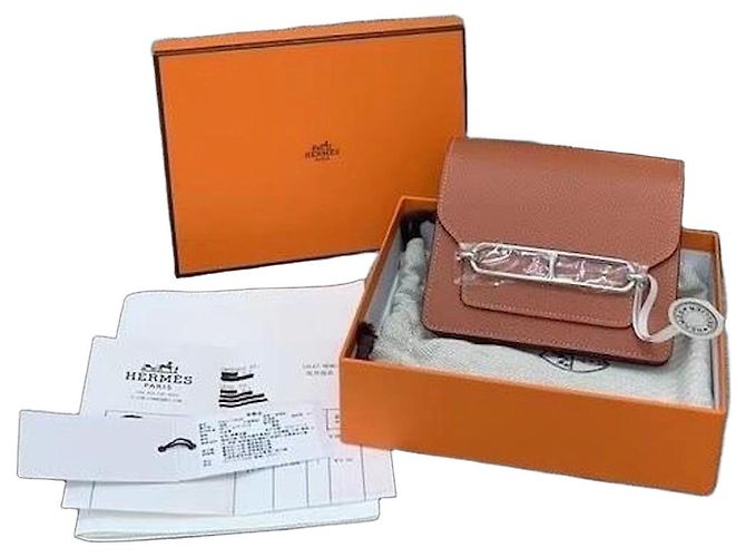 Hermès Roulis Slim Geldbörse aus Leder