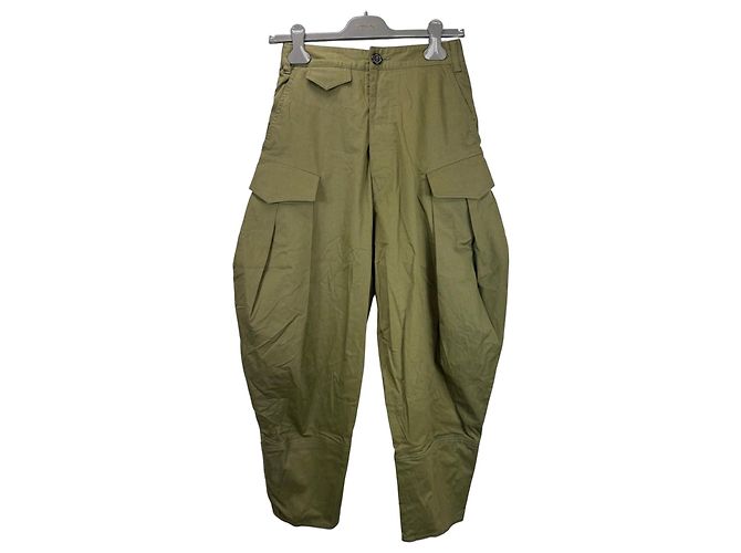 DSquared2 Pantalones Cargo de Algodón Verde Oliva