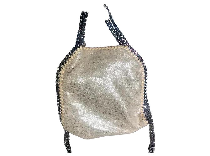 Stella Mc Cartney Stella McCartney Borsa Daily Chain Mini - Oro D'oro