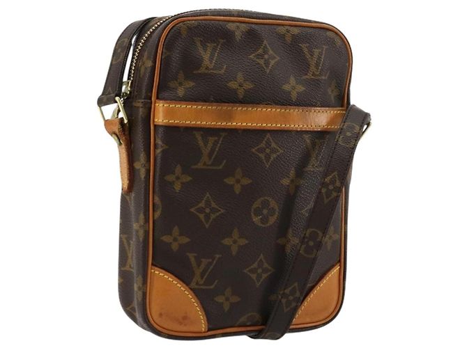 LOUIS VUITTON Bolsa de Ombro Monogram Danube M45266 LV Auth hk3499 Monograma