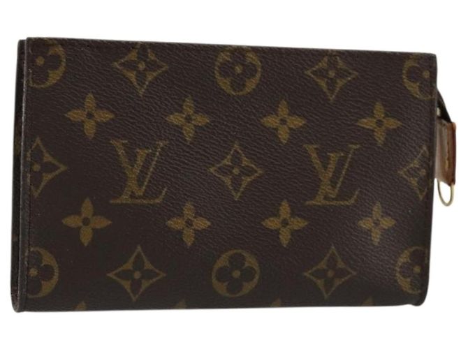 LOUIS VUITTON Monogram Bucket PM Accessory Pouch LV Auth 170543