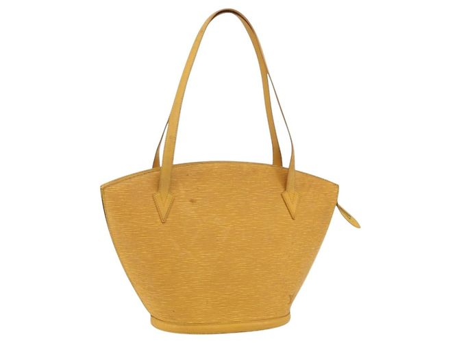 LOUIS VUITTON Epi Saint Jacques Shopping Bag Yellow M52269 LV Auth ka4227 Jaune