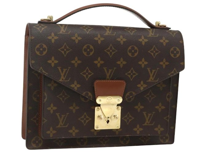 LOUIS VUITTON Borsa Monogram Monceau 28 M51185 LV Auth 178656 Monogramma