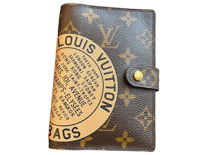 Louis Vuitton Monogram PM Limited Edition Agenda Brown