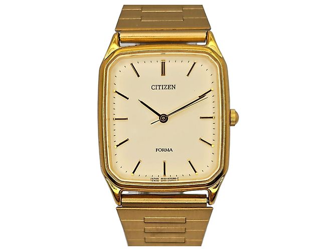 Citizens of Humanity Montre Citizen Forma Quartz Dorée