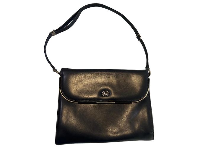 Borsa Dior in pelle nera Nero 