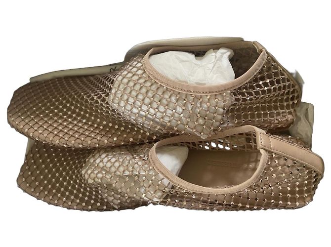 Autre Marque Christopher Esber Ballerine Minette in rete - Shell Beige