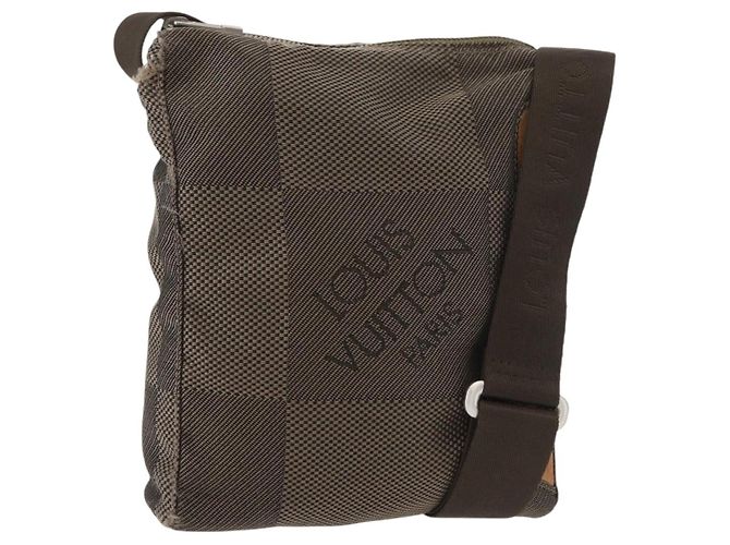 LOUIS VUITTON Bolsa de Ombro Damier Geant Sitadan PM Tail M93043 LV Auth 177228