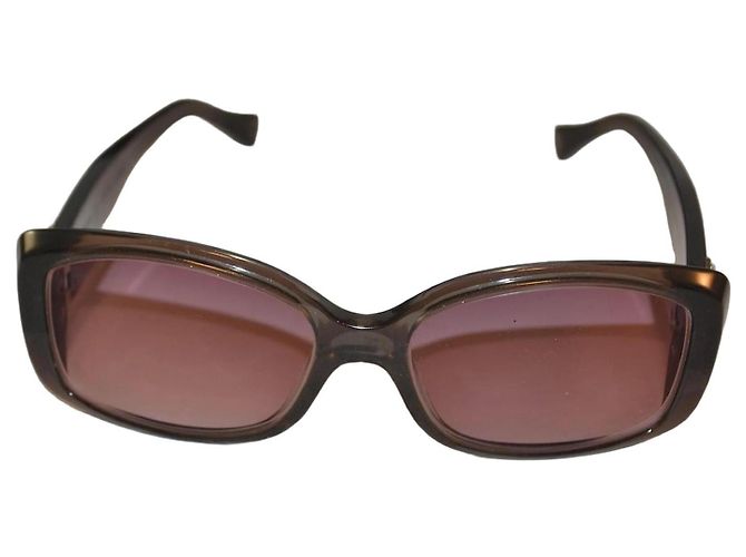 Occhiali da sole glitterati Louis Vuitton Z0070W Marrone