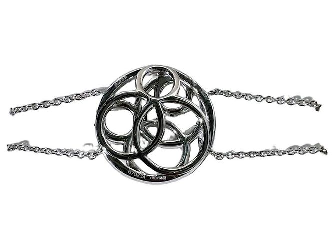 Pulsera De Beers Sicily en Oro Blanco y Diamantes Plata