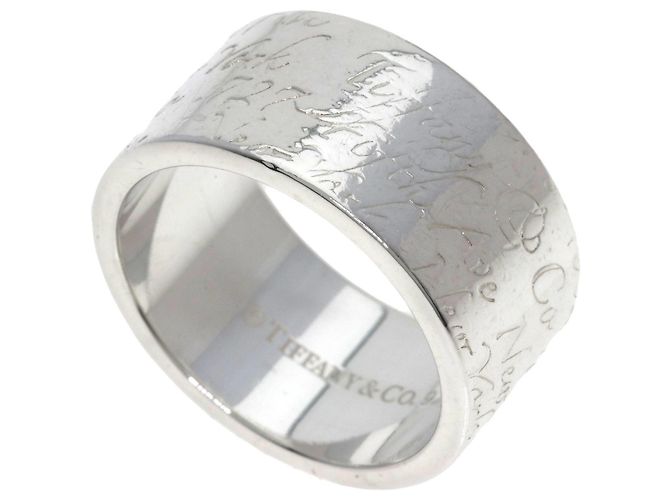 Tiffany & Co. Notes Silberner Breiter Ring
