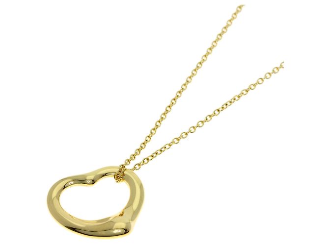 Elsa Peretti Collar Open Heart de Tiffany & Co. en oro amarillo de 18K