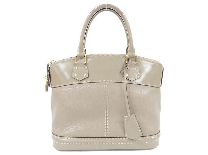 Bolsa Louis Vuitton Suhali Lockit PM M91790 Marrom