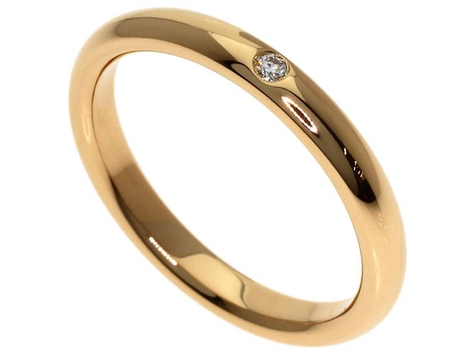 Anillo de stacking en oro rosa de 18K con diamante Tiffany & Co.