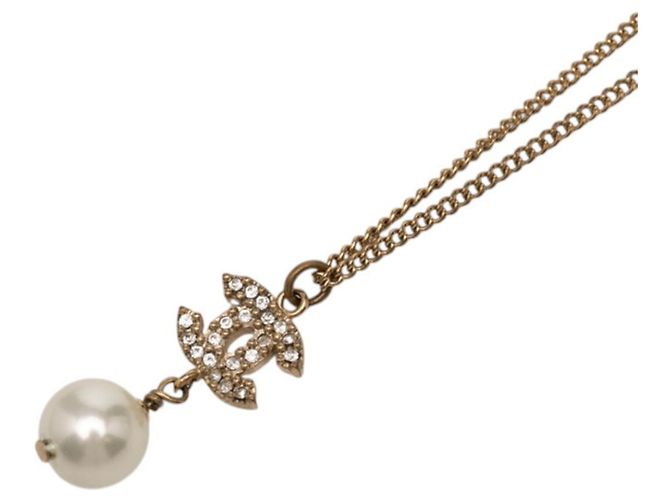 Collana Chanel Coco Mark placcata oro D'oro