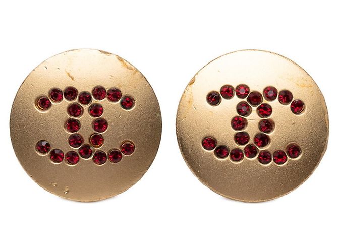 Orecchini Coco Mark Chanel Rosso D'oro 