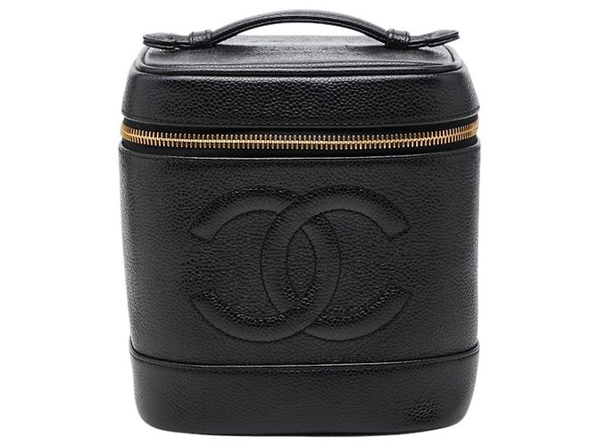 Borsa Vanity Chanel Coco Mark Nero 