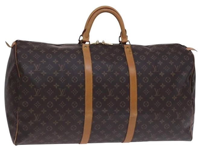 Louis Vuitton Keepall Monogram Canvas 60 Braun