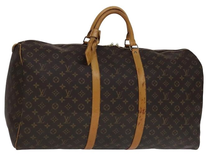 Louis Vuitton Keepall Monogram Canvas 60 Marron