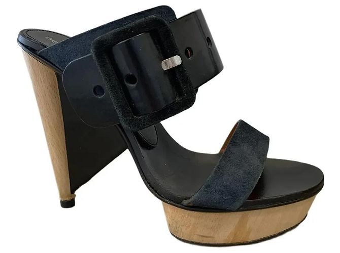 Sergio Rossi Sandals Navy blue