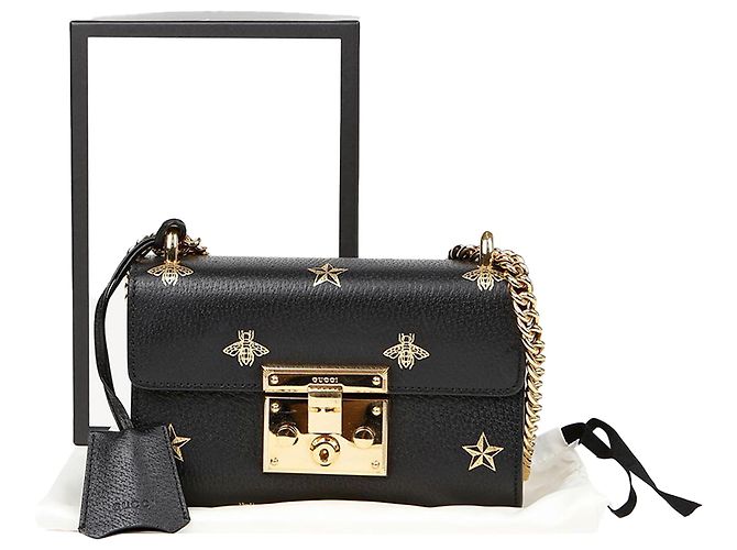 Gucci Mini borsa a tracolla Padlock Nero 