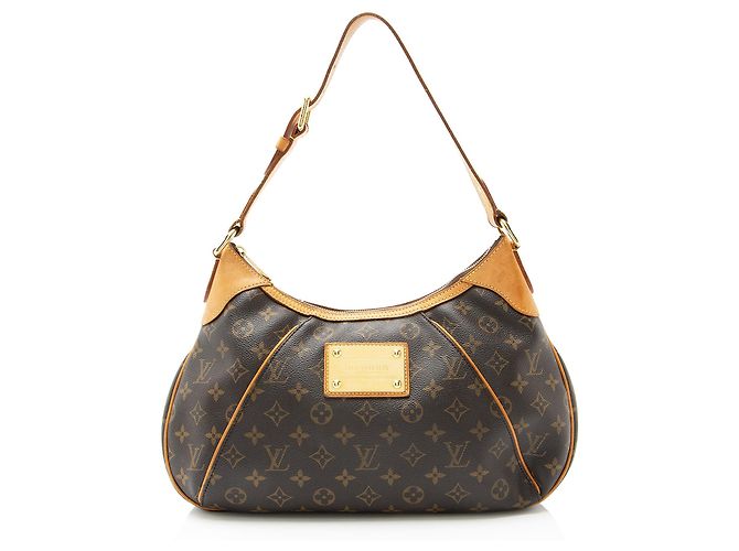 Borsa a Spalla Louis Vuitton Monogram Canvas Thames GM Marrone