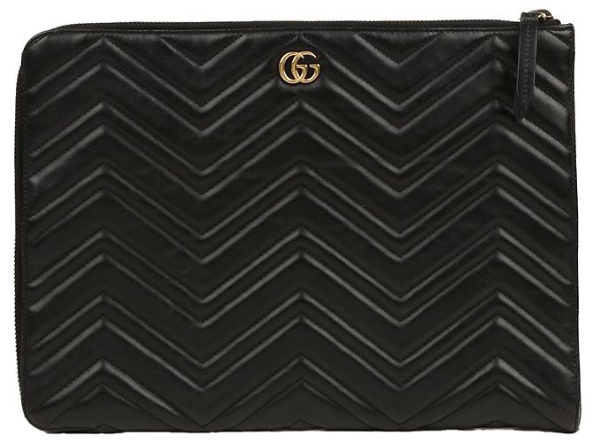 Gucci Pochette Gg Marmont Noir
