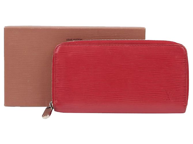Louis Vuitton Portefeuille Long Zippy Rouge