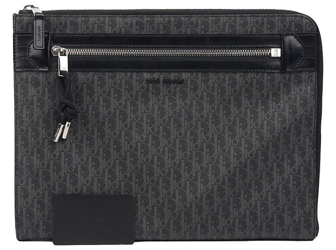 Oblique Dior Pochette Brive Noir