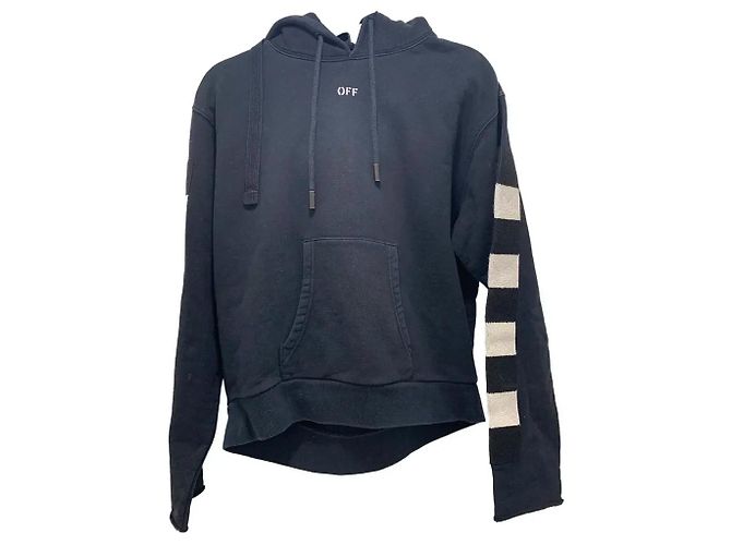 Off White Pulls, Gilets Noir