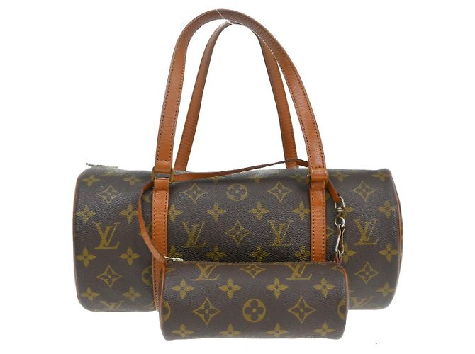 Bolsa Louis Vuitton Papillon Monogram Canvas 30 Marrom