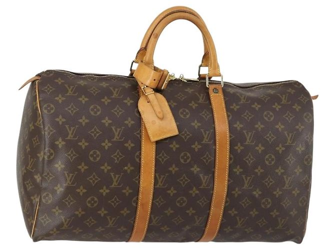 Louis Vuitton Keepall Monogram Canvas 50 Marrom