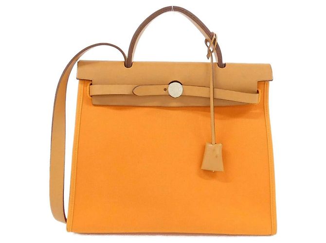 Hermès Hermes Herbag Zip PM Handbag Orange